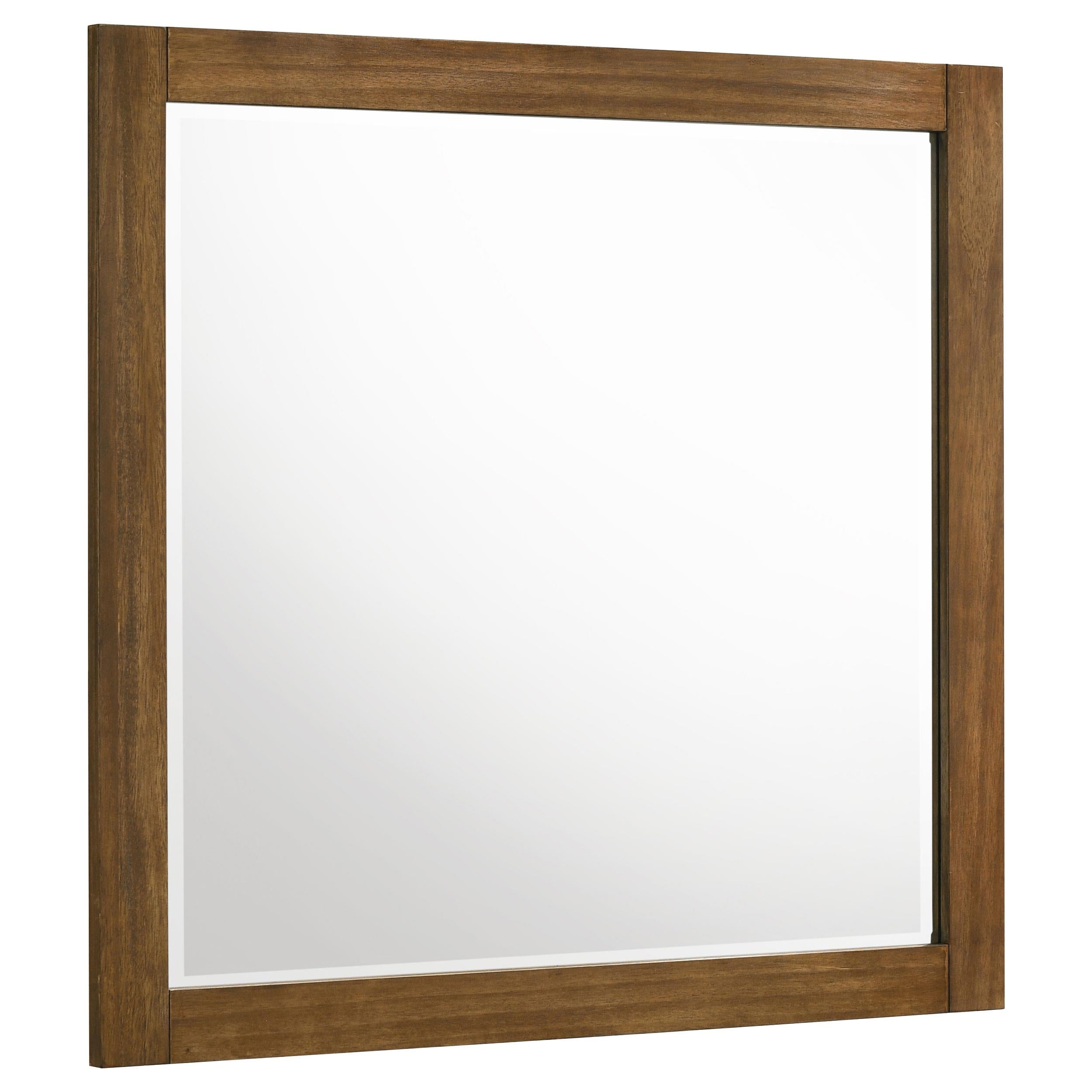 Coaster Furniture Adderley 215854 Dresser Mirror - Warm Brown IMAGE 1